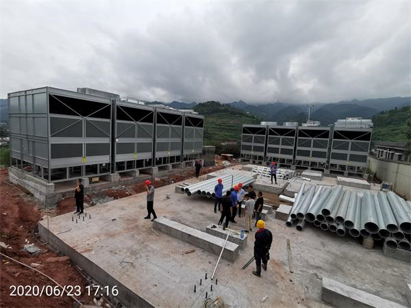 圓形逆流式玻璃鋼冷卻塔原理與構造(圓形逆流式玻璃鋼冷卻塔)