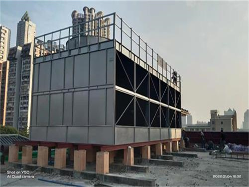 閉式冷卻塔的冷卻盤管的防凍問題(中頻電源冷卻用閉